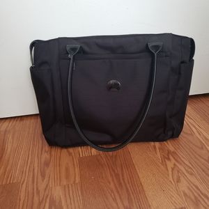 Black Delsey Travel Tote